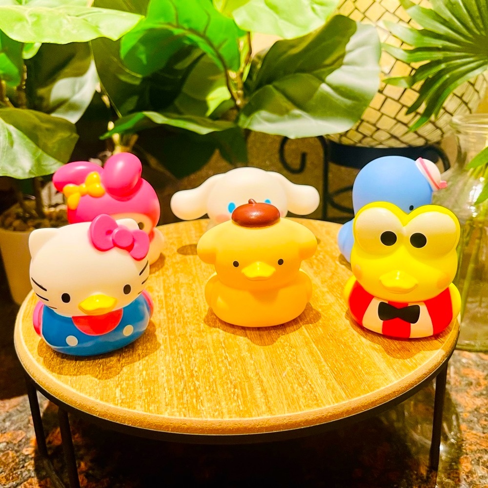 Hello Kitty and Friends Sanrio Rubber Duck Toys